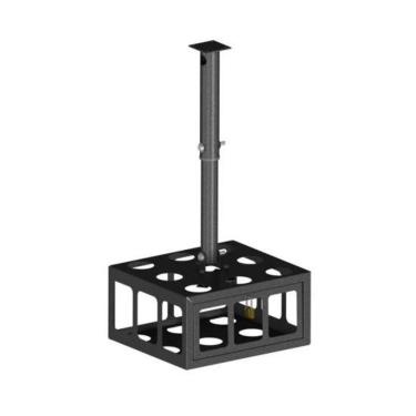Imagem de Suporte de Teto para Projetor Multivisão F002 com Inclinação e Altura Regulável de 500 a 800MM com Passagem Interna