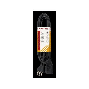 Imagem de Extensão Cabo Pp 3x2,50mm 3 Metros Preto 413