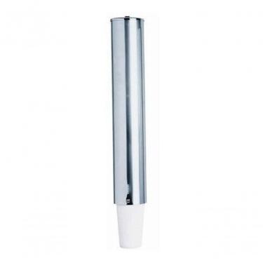 Imagem de Suporte para Copo Descartável Inox Chopp 300ML com Dispenser para 100 Copos Inox Higipack