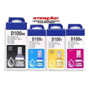 Imagem de Kit Refil De Tinta Btd100 Original T230 T430w T530dw - SUPRY