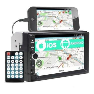 Imagem de Central Multimídia Dvd 2 Din Bluetooth Usb Mp5 Espelhamento - OESTESOM