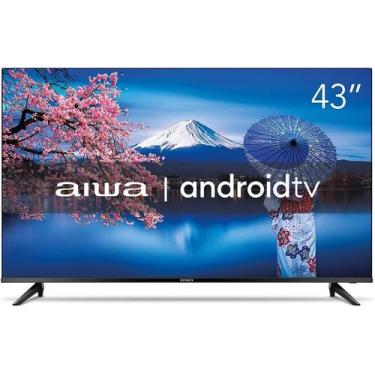 Imagem de Smart TV AIWA 43 Android Full HD Borda Ultrafina HDR10 Dolby Áudio AWS