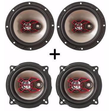 Imagem de Kit Alto Falantes 6 E 5 Bravox 200W Rms Gol G3 G4 G5 G6 G7