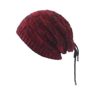 Imagem de Conjunto De Gorro E Cachecol De Fleece Para Inverno Feminino E Masculi