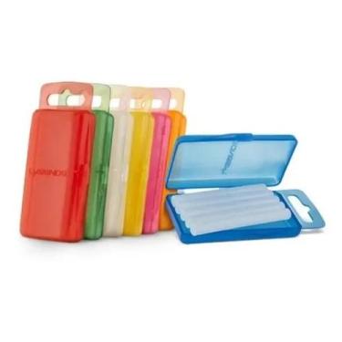 Imagem de Cera Ortodontica Com 50 Bastões Proteção Aparelho Braquete - Congratul