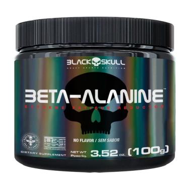 Imagem de BETA-ALANINE BLACK SKULL - 100G-Unissex