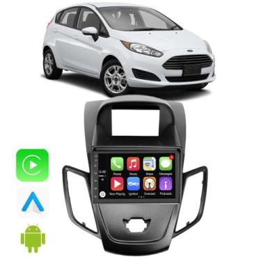 Imagem de Kit Central Multimidia Fiesta 2013-2019 7" Android Auto-Carplay - E-Ca