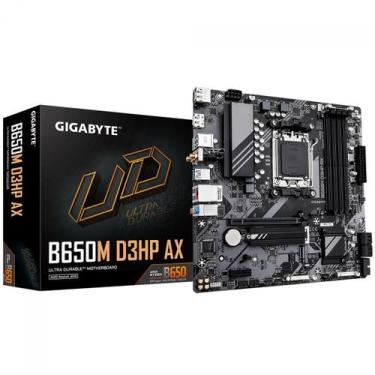 Imagem de Placa Mãe Gigabyte B650M D3HP AX, WiFi6E, Chipset B650, AMD AM5, mATX,