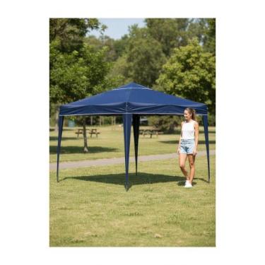 Imagem de 2x Gazebo Azul 3x3m Dobrável Rápido Protetor Solar FPS100 - Congratula