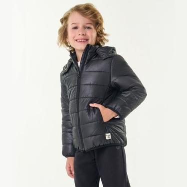 Imagem de Jaqueta Infantil Menino Casaco Inverno Universitário Eua - Rovitex Kid