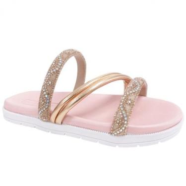 Imagem de Chinelo Menina Molekinha, Dourado, 32