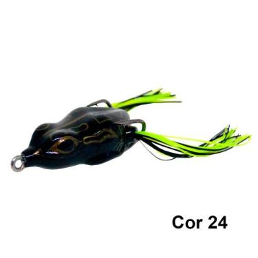 Imagem de Isca Artificial Crazy Frog 5,5cm - Yara, Preto