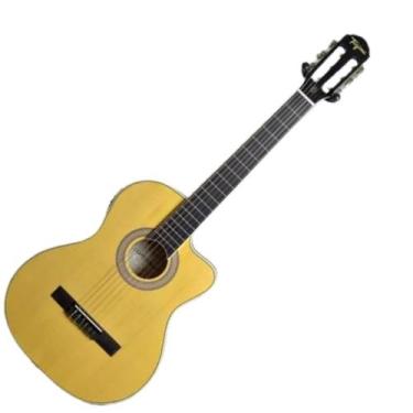 Imagem de Violão Nylon Elétrico Clássico Flat Cartagena Natural Tagima