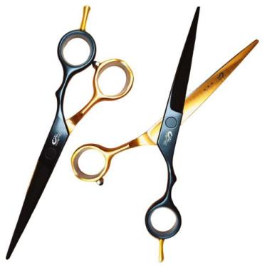 Imagem de Tesoura De Cortar Cabelo Fio Navalha 6 Polegadas UMI DP-60N Aço Inox P