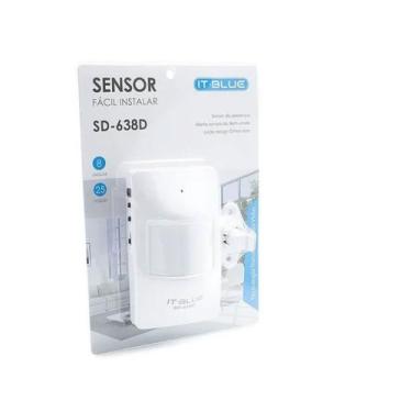 Imagem de Sensor de Presença Com Alerta Sonoro - It Blue