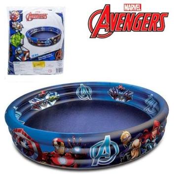 Imagem de Piscina Inflável para até 130 Litros - Vingadores / Avengers - KOPECK
