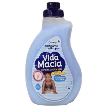 Imagem de Amaciante de Roupa Glicerina e Lavanda Vida Macia Casa KM 1L
