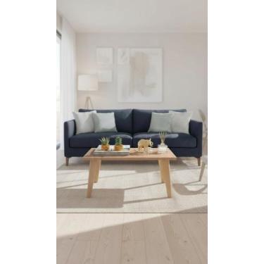 Imagem de Mesa de Centro Retangular Pé Palito 55cm - Congratulations Store