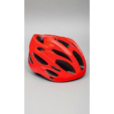 Imagem de Capacete Ciclismo Mtb Inmold LED Vermelho 54-58cm - Congratulations St