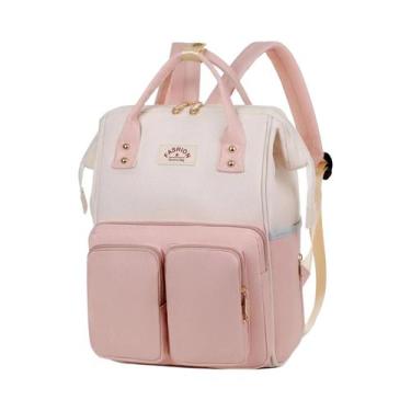 Imagem de Mochila Impermeável De Grande Capacidade Para Mamães, Bolsa De Fraldas
