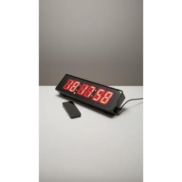 Imagem de Relógio/Cronômetro Digital LED com Controle Remoto - Congratulations S