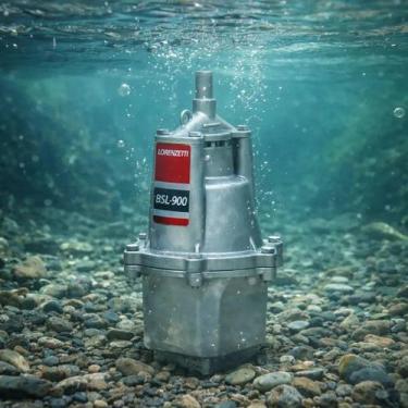 Imagem de Bomba submersa 430 watts para água limpa BSL900 127v Lorenzetti, 110V