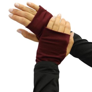 Imagem de Luva Feminina Para Treino Com Fleece Interno Fitness Esporte-Feminino