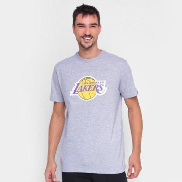 Imagem de Camiseta Nba Los Angeles Lakers New Era Logo Masculina