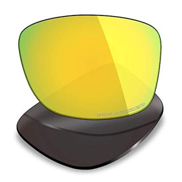 Imagem de Mryok Lentes de substituição para óculos Oakley Jupiter Carbon – Opções, Antiágua corrosão, polarizada, ouro 24K, One Size