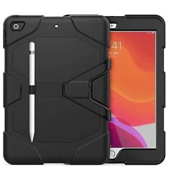 Imagem de 10 Capas Apple iPad 10.2 Anti Impacto Skudo Survivor + Pel