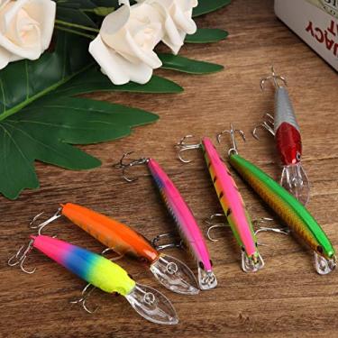 Imagem de Equipamento de pesca artificial, iscas de pesca, iscas de pesca artificiais, equipamento de pesca para água do mar/água doce