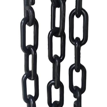 Imagem de 5 Mt Corrente Plástica Isolamento Calha Chuva Elo Grande Preto