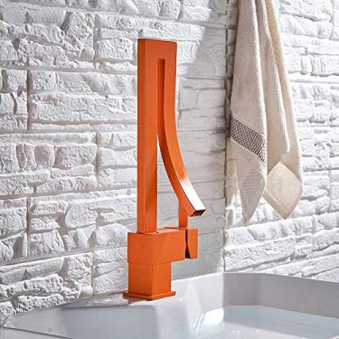 Imagem de Torneira de bacia de latão cromado estilo fashion com alça única torneira misturadora de bacia de cachoeira quente e fria torneiras de banheiro torneira de pia de cachoeira, 3, China