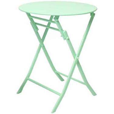 Imagem de KRASS Mesa pequena para pátio, mesa de jantar pequena dobrável simples mesa de jantar quarto varanda mesas de centro para casa mesas de canto portáteis, verde, #1, Collector88