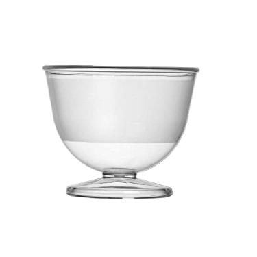 Imagem de Kit 12 Taça Tacinha Sobremesas Doces Acrílico Festas 300ml