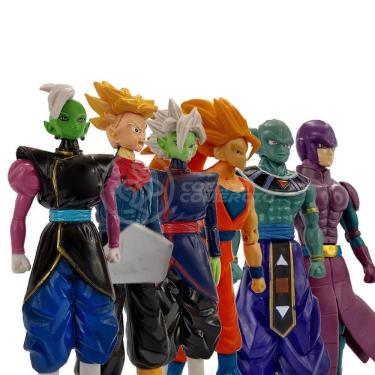 Imagem de Kit 6 Bonecos Dragon Ball Super Goku Ssj3, Zamasu