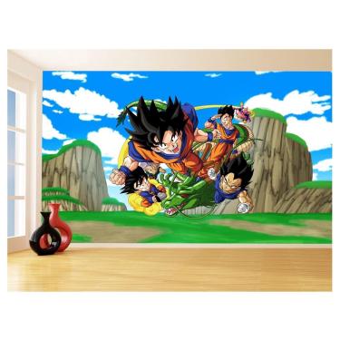 Imagem de Papel De Parede Dragon Ball Goku Vegeta Anime 3,5M Dbz508