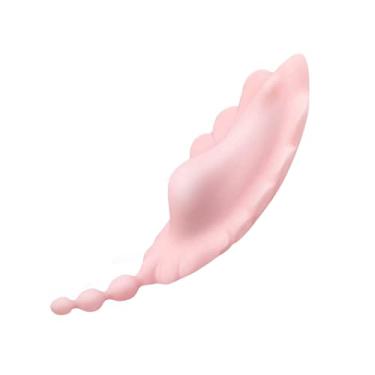 Imagem de Vibrador Ovo Controle Remoto Estimulação Anal Brinquedos Sexuais 10 Vibrações Sexuais Erótico Zatla (Rosa)