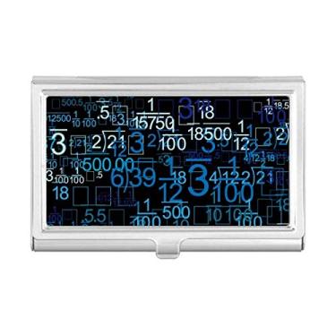 Imagem de Ilustração digital decimal tecnologia ciência porta-cartões carteira caixa de bolso