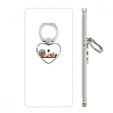 Imagem de Suporte de anel de telefone para parque de diversões, preto, suporte universal