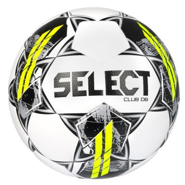 Imagem de SELECT Bola de futebol Club DB V22, branco/preto, tamanho 4