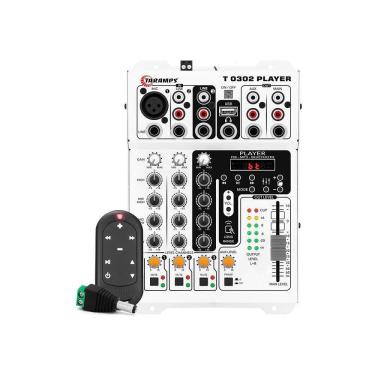 Imagem de Mesa De Som Taramps T0302 Player Bluetooth Usb Controle
