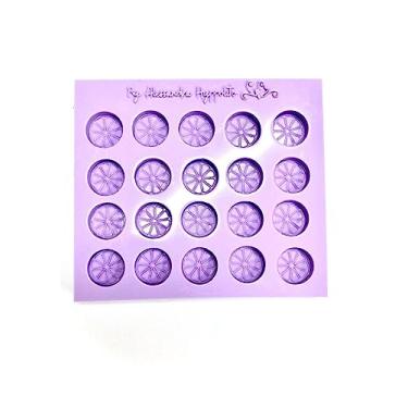 Imagem de F1380 MOLDE DE SILICONE BALAS/PINGENTES/APLIQUES LIMÃO LARANJA CONFEITARIA BISCUIT