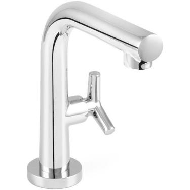 Imagem de Torneira Mesa Lavatório Bica Alta 90º Triplus Cromado Docol