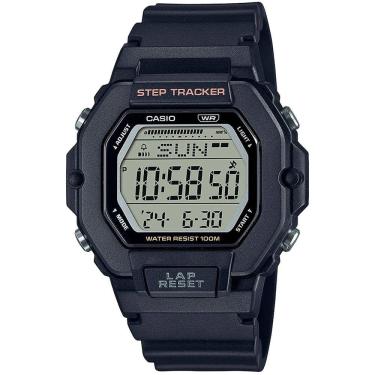 Imagem de Relógio CASIO digital preto feminino LWS-2200H-1AVDF