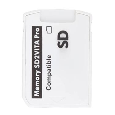 Imagem de Adaptador De Slot Para Cartão De Armazenamento Versão 5.0,Adaptador De Cartão De Memória Para Cartão De Armazenamento PS Vita Micro 1000 2000 PSTV 3.60, Adaptador De Cartão De Memória Cartão De Memór