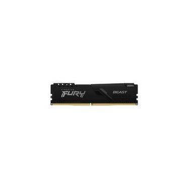 Imagem de Memória RAM Kingston Fury Beast, 32GB, 3200MHz, DDR4, CL16, Preto - KF432C16BB/32