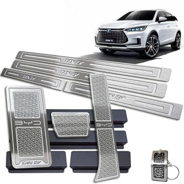 Imagem de Descanso Pedaleira Soleira Baixo Relevo Byd Tan Ev 2022 2023