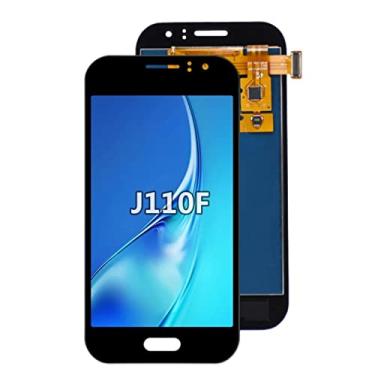 Imagem de Tela SHOWGOOD para Samsung Galaxy J1 Ace J110 J110F J110H J110FM J111 J111F J111M J111FN Montagem de tela LCD sensível ao toque pode ajustar o brilho (preto)