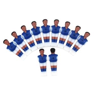 Imagem de YIJU 11 peças de mesa de pebolim masculino, peças de reposição para jogadores de futebol para brinquedos de futebol, festa interna, Azul